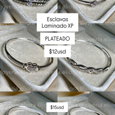Somos joyeria.eliora esclavas laminadas y de acero - 3/3