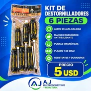 🔨🔧Juego de 6 destornilladores de Impacto. - Img 58351222