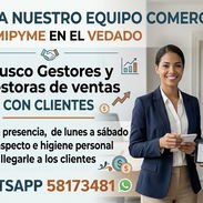 Busco Gestoras o comerciales de venta para trabajar en mipime en el vedado , buen aspecto , hacer apto de presencia - Img 55243583