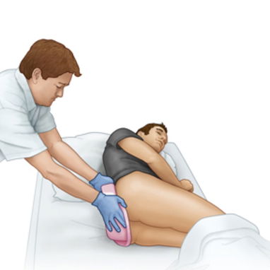 🚨 CUÑA SANITARIA PARA ENCAMADOS. 🛒 CUÑA PARA HOSPITALES - 3/4