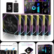 Kit De 6 fanes Rgb Para Pc Gamer - Img 50702473