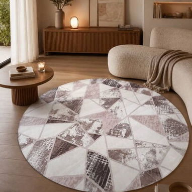 🪞 Alfombra Circular Decorativa: dale elegancia al lugar donde vives. 60 usd. 📞56249037 - Img 121628934