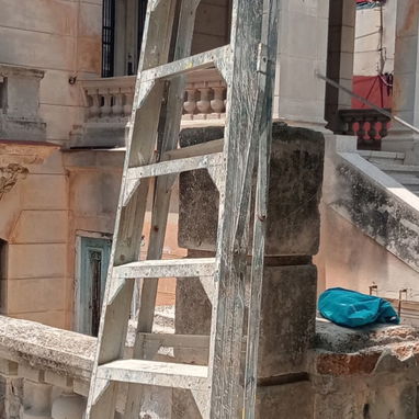 OJOo VENDO ESCALERA DE TIJERA DE ALUMINIO DEL GORDO DE LAS BUENAS MIDE 2.90METROS-#---55398589 SUPER FUERTE DE LAS DURAS - 3/3