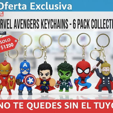 Llaveros Temáticos – Football, Marvel, Mario, Stitch ✨ Aceptamos pago por transferencia💳 - Img 117636895