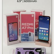 Redmi A7 Pro — NUEVO PACK REDMI A7 PRO Celular + Mica + Forro : Nuevo y completo, listo para entrega - Img 58179899