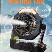 Ventilador recargable y lámpara solar de alta potencia - Img 56993399