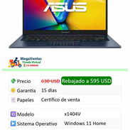 Laptop Asus 14 " I7 12 / 512 G - Img 55790137