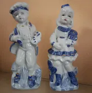 Adornos de porcelana. Pareja - Img 50754319