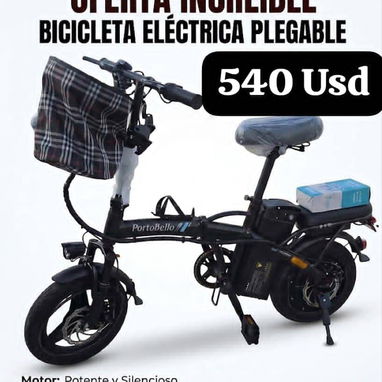 ⚡🏍️ MOTO ELÉCTRICA EN VENTA 🏍️⚡  ¡Muévete por la ciudad de forma cómoda, económica y sin gastar gasolina! 🔋💨  ✅ Moto - 4/4