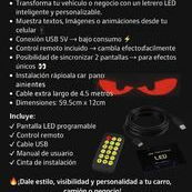 Panel LED ojos de diablo 16x64 - Img 58085990