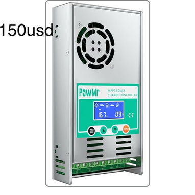 Portafusibles 2P con led y 2 fusibles de 25A incluidos, supresores 500VDC, breaker DC 63 y 80A, transfer automático Geya - Img 123322724