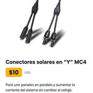 Conectores solares en "Y" MC4 - Img 58396604