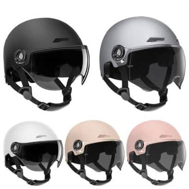 Cascos de moto semi integrales con pantalla de protección - 8/10