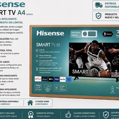 TV de 32” - 55” ( modelos 2025 ) LG , Samsung , Hisense ( Las mejores marcas ) - Img 121875102