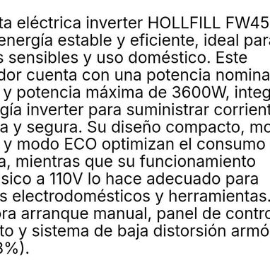 Planta eléctrica - Img 124233078