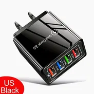 Multicargador negro de 4 puertos USB 3.0 - Img 55105612