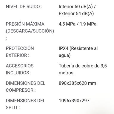 AIRE ACONDICIONADO 2 TONELADAS. SPLIT DE 2 TONELADAS Milexus - 2/2