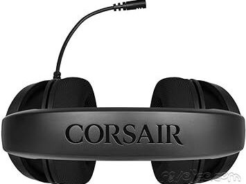Auriculares estéreo Corsair HS35 para juegos de espuma viscoelástica - Funciona con PC, Mac,****50763474 - Img 67906608