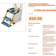 Fijación extrema con la Escalera con asiento reductor de inodoro estable VPT#-0120 - Img 55445093