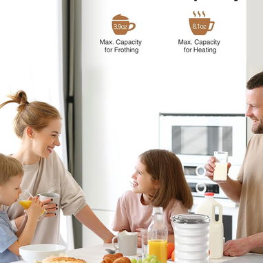 Espumador de leche para café, vaporizador eléctrico . Nuevo - Img 127343303