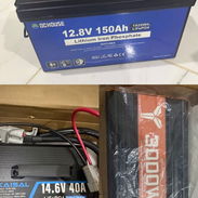Combo de batería de lipo4 inteligente tiene bluetooth para conectarla al movil y te da todos los datos de carga 12v 150 - Img 56765719