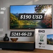 SMART TV EKO DE 32 PULGADAS +CAJITA DECODIFICADORA INTERNA +SOPORTE A LA PARED INCLUIDO EN $190 USD - Img 57903115