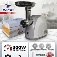 Máquina Eléctrica Moledora de Carne Marca INPUD Potencia 300W  2 velocidades $70 USD Transporte Incluido - Img 55159245