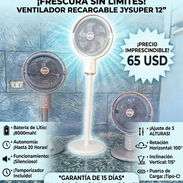 Venta de ventiladores recargables - Img 56423158
