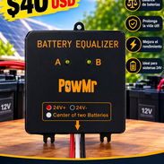 Ecualizador de Baterías PowMr USA 24V 48V - Img 57239927