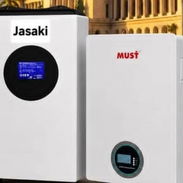 *Kit solar de 10 kw* - Inversor híbrido Jasaki de 10 kW para la 110/220 v - Dos Baterías Must de 10 kw ,51.2 v x 200 ah - Img 57529252