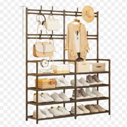 💜Organizador de zapatos y carteras doble de 4 pisos(TDH) - Img 56251334