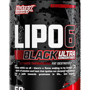 🔶 Quemador de grasa Lipo 6 Black Ultra Concentrado 60 Tabletas 25USD Original y Sellado - Img 50896535