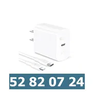 Cargador rápido GAR154 de 20 W con cable tipo C a Lightning VPT-0094 - Img 55884578
