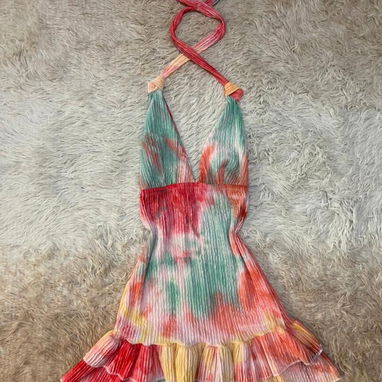 Vestidos largos con tira de flor, de aro, de hebilla, de vuelo y más productos - Img 124841933