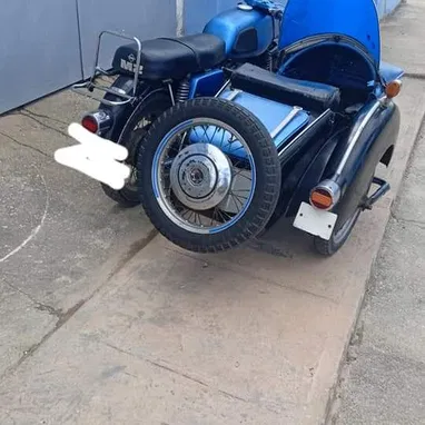 Moto MZ con sidecar de 250cc. - 3/4