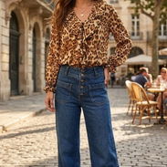 Blusa animal print - Img 57088229