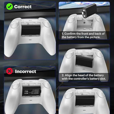☎️53544655 🛵 Entrega Disponible ⭐Paquete de Baterías Recargables para Controladores Xbox (Pack x2) ⭐ - Img 113806436