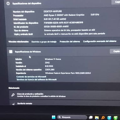 Vendo PC o computadora cañón buen precio AMD MSI Corsair - 5/6