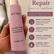 Leave-in conditioner INTESIVE REPAIR (Queratina Vegetal) Actúa como protector térmico en cabellos con procesos químicos - Img 56212793