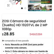 Cámara de seguridad suelta Zoxi - Img 56750750