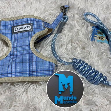 Pechera con correa talla S para mascotas - Img 112254113