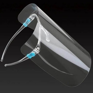 CARETA O PROTECTOR PARA EL ROSTRO CON SOPORTE MARCO DE LENTES - Img 83404059