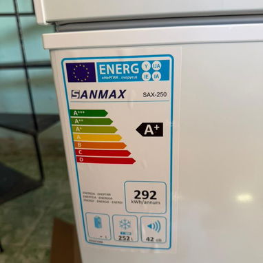 🧊 NEVERA HORIZ. SANMAX DE 8.8 PIES. TENEMOS MENSAJERÍA CON FACTURA Y GARANTÍA. TL 54833699 - 3/3