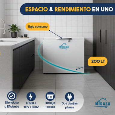 CONGELADOR MICASA 200 Litros - Img 123553110