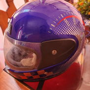 Casco integral azul - Img 55735388