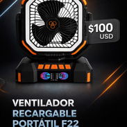 9)> F22 VENTILADOR RECARGABLE PORTÁTIL - Img 57397828