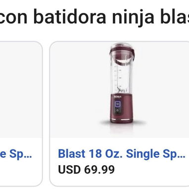 52830802 , BATIDORA PORTATIL MARCA NINJA BLAST ,SELLADA ,100% ORIGINAL ,LO MEJOR DEL MERCADO ,NO NECESITAS ELECTRICIDAD - Img 94226924