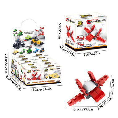 ☎️53544655 🛵 Entrega Disponible ⭐Set de 10 juegos de montaje temáticos de vehículos ⭐ - Img 105881976