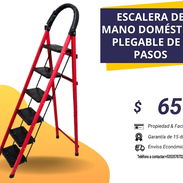 ESCALERA DE MANO DOMÉSTICA PLEGABLE DE 6 PASOS - Img 57616602