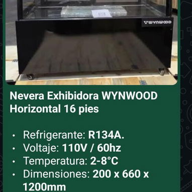 Neveras y exhibidoras de varias marcas y pies - 7/7